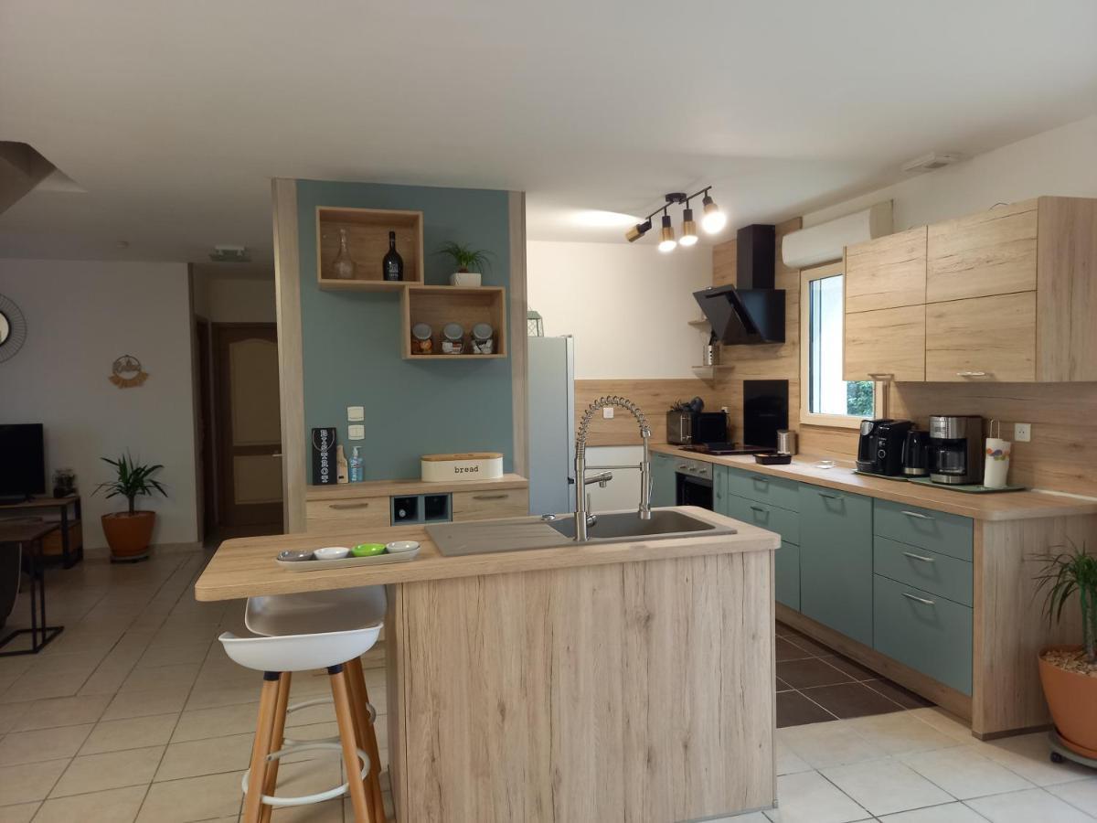 Hebergement Sarment Du Veron Chinon Villa Beaumont-en-Veron Bagian luar foto